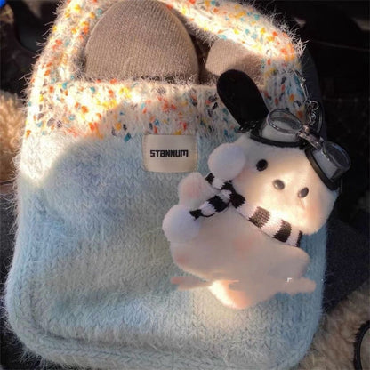 Cute Plush Pacha Dog Doll with Goggles