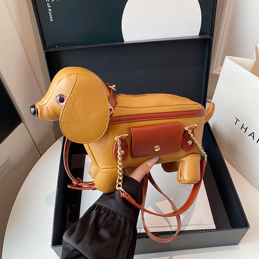 Cute Puppy Doll Crossbody Bag