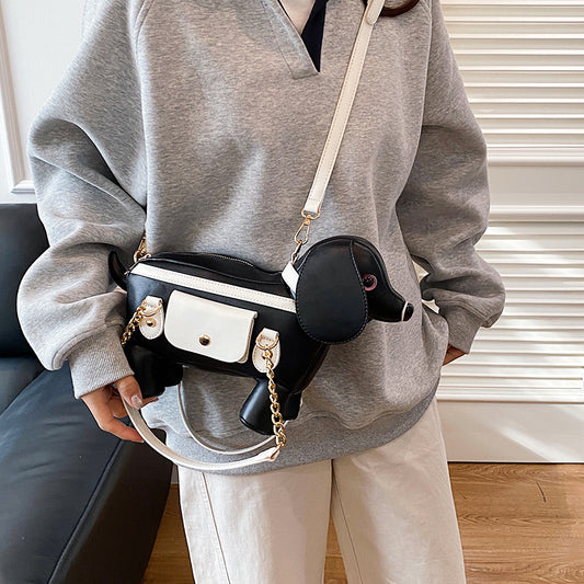 Cute Puppy Doll Crossbody Bag