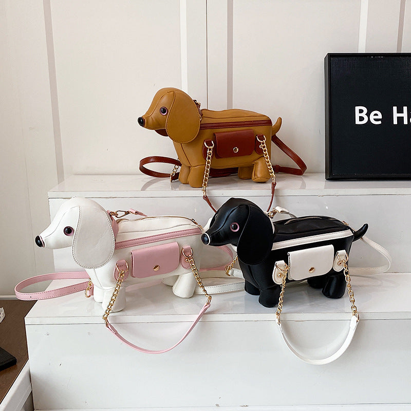 Cute Puppy Doll Crossbody Bag