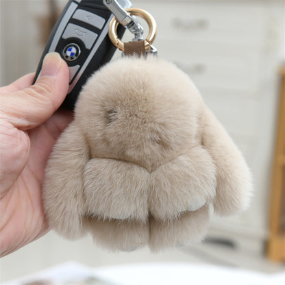 Cute Rabbit Plush Keychain Pendant