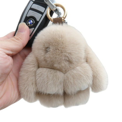 Cute Rabbit Plush Keychain Pendant