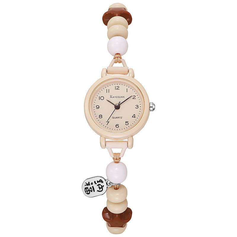 Cute Simple Small Dial Quartz Watch for Girls