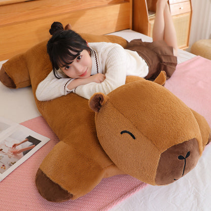 Cute soft capybara pillow