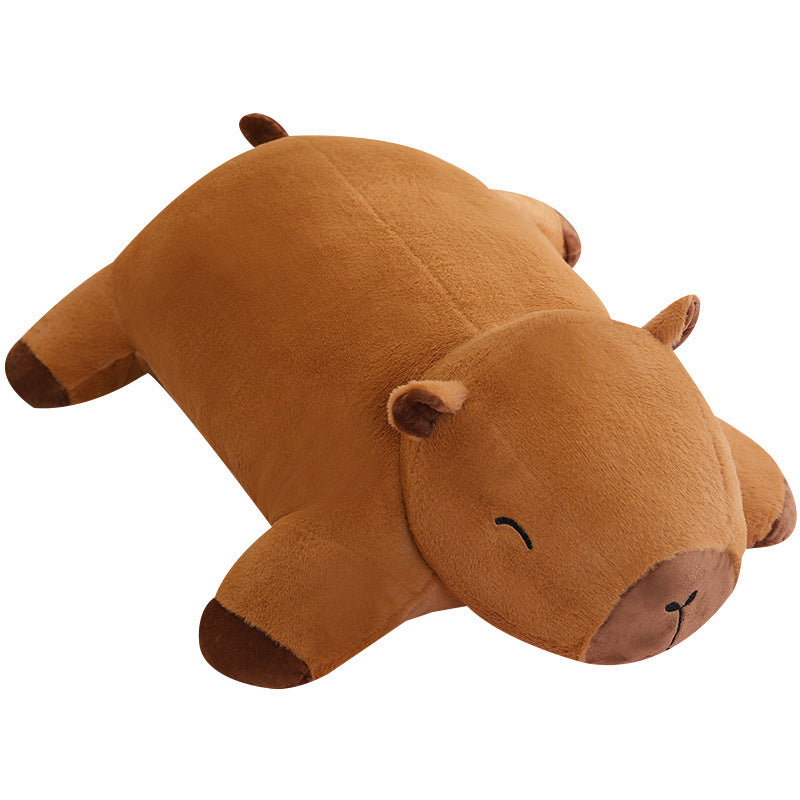 Cute soft capybara pillow