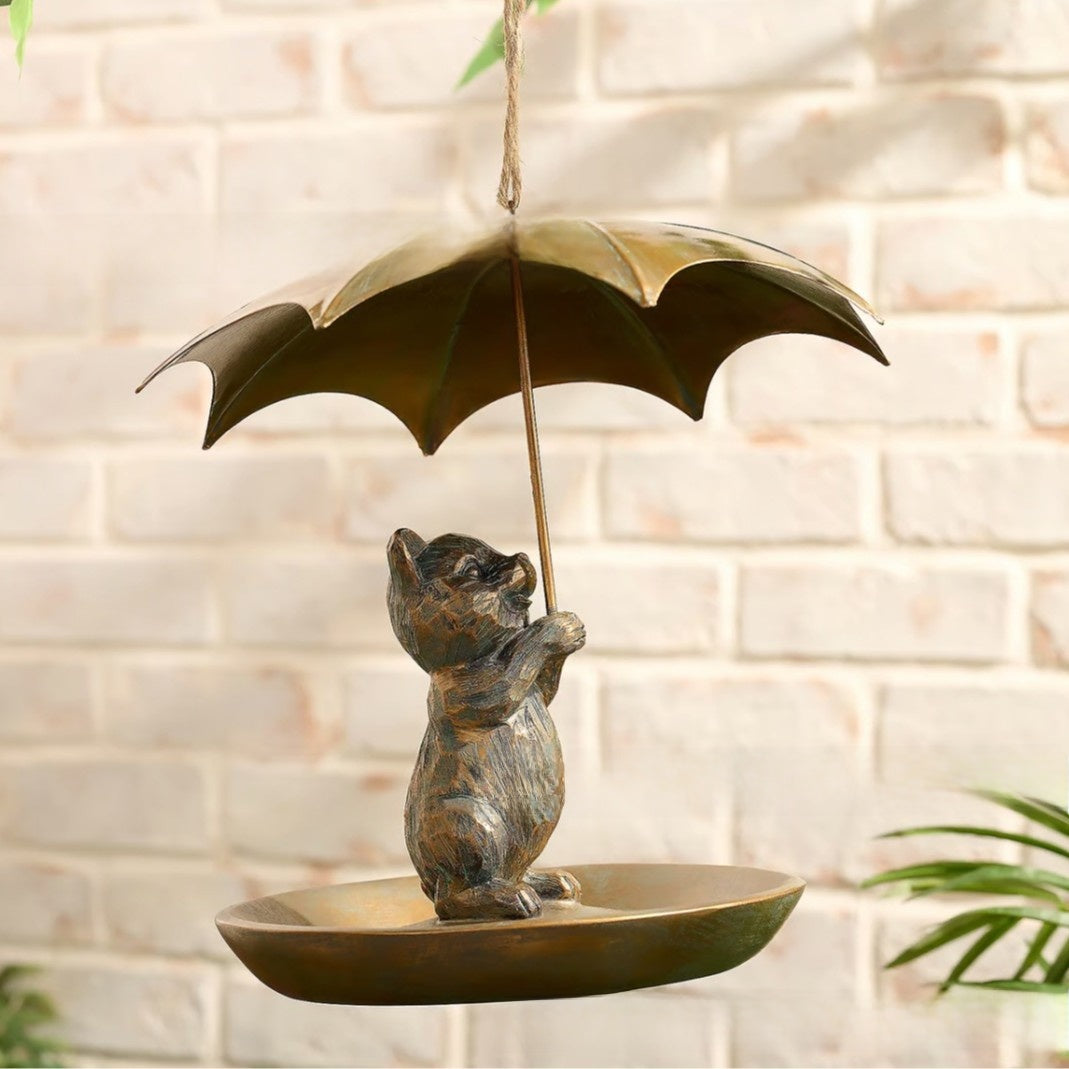 Cute Squirrel Bird Feeder