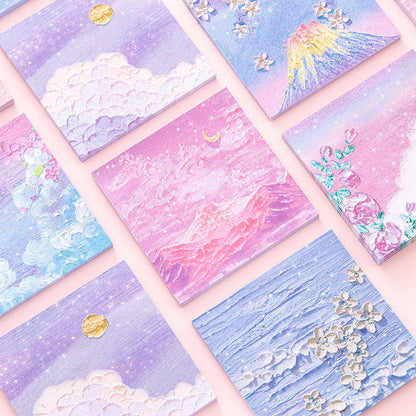 Cute sticky notepad notebook