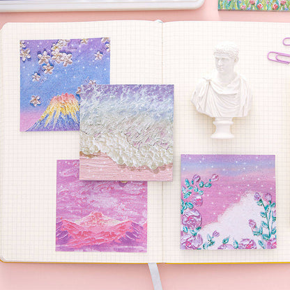 Cute sticky notepad notebook