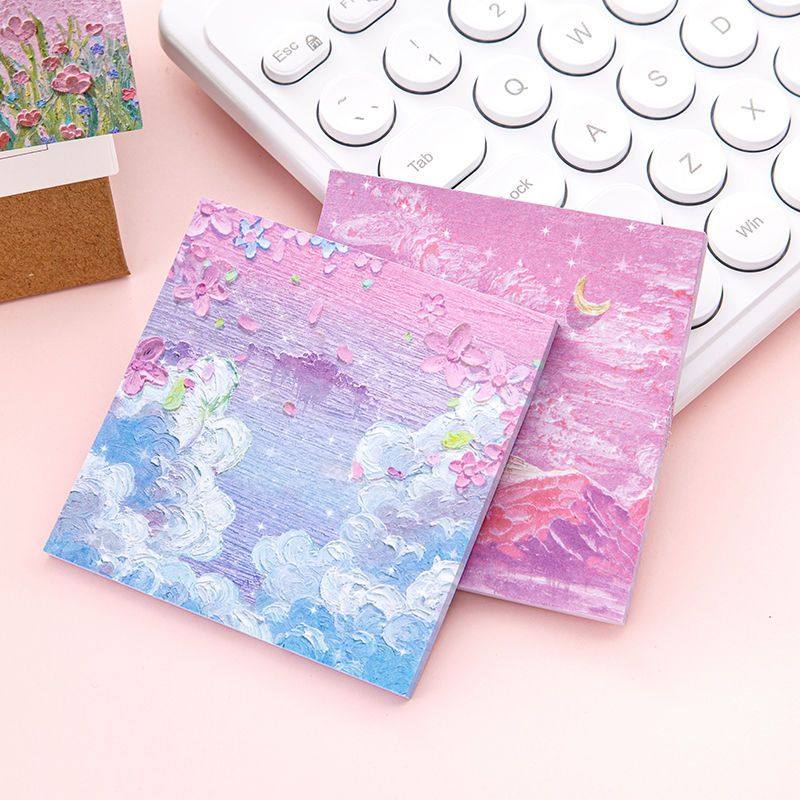 Cute sticky notepad notebook