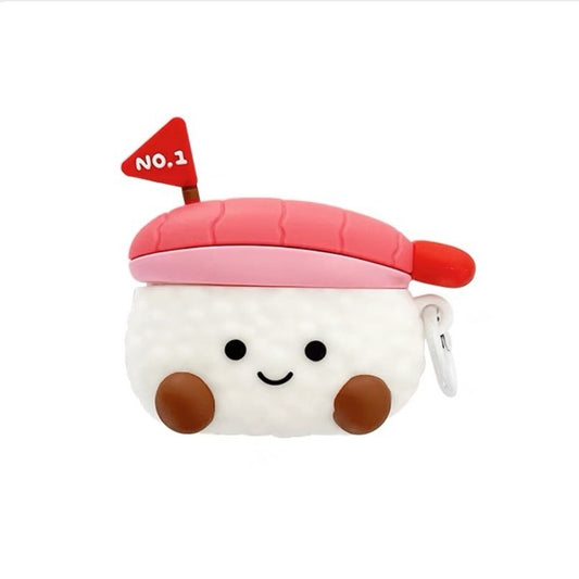 Cute Sweet Shrimp Sushi AirPods Pro3 Apple Bluetooth Headphone Case