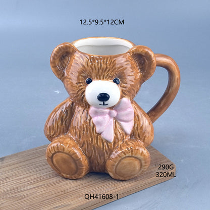 Cute teddy bear mug
