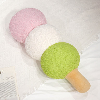 Cute Three-Color Dumpling Pillow