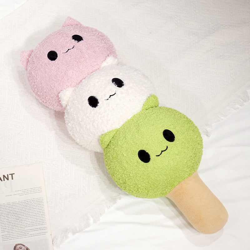 Cute Three-Color Dumpling Pillow