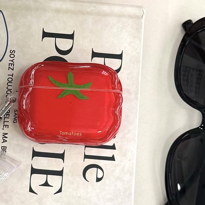 Cute Tomato AirPods Protective Cover