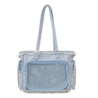 Cute Transparent Snack Tote Bag
