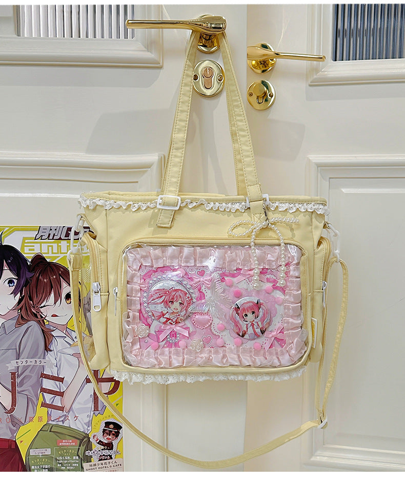 Cute Transparent Snack Tote Bag