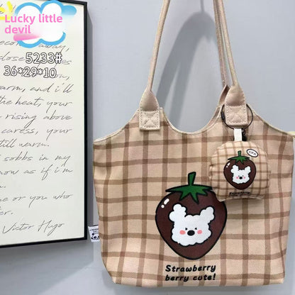 Cute Velvet Crossbody Shoulder Bag