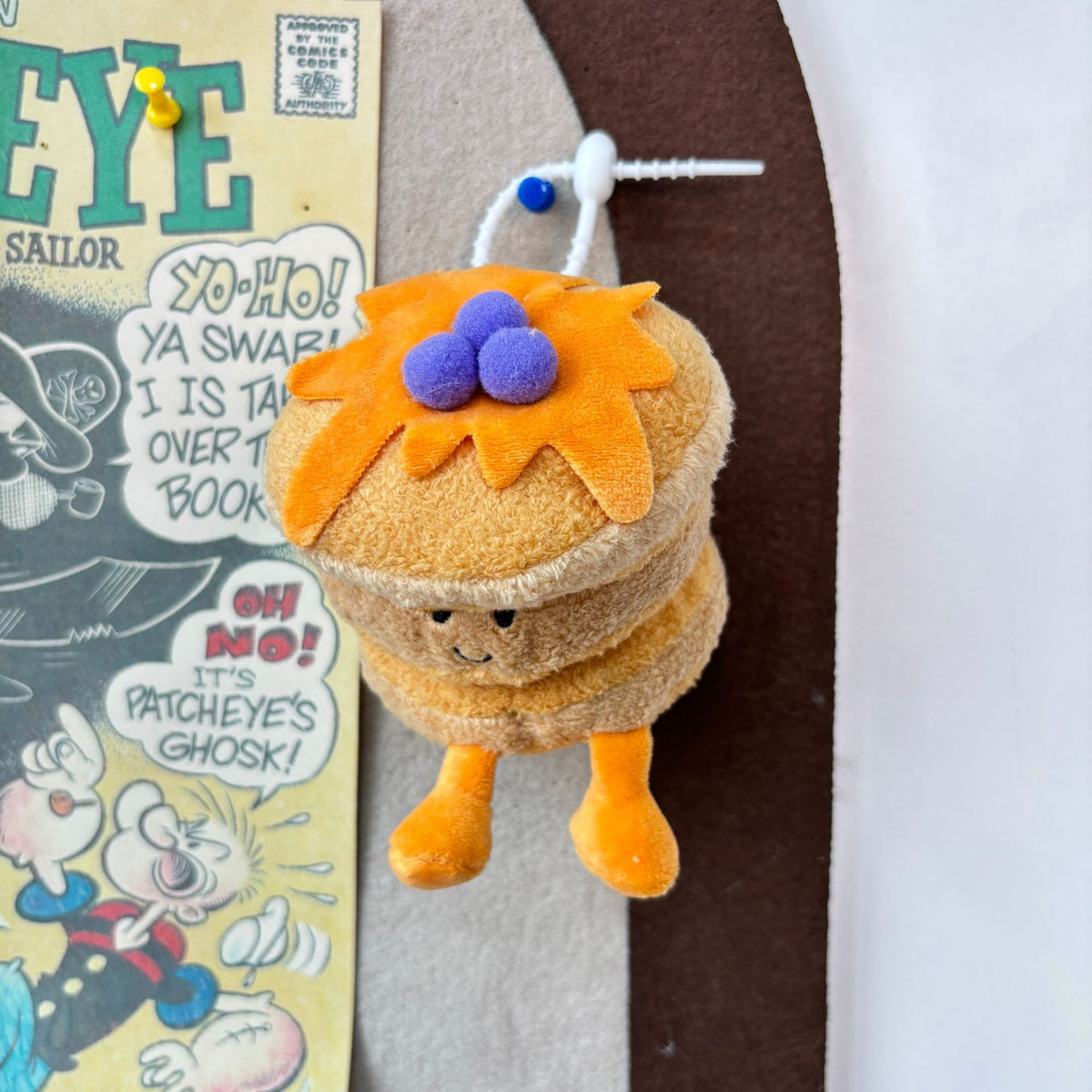 Cute Waffle Plush Doll