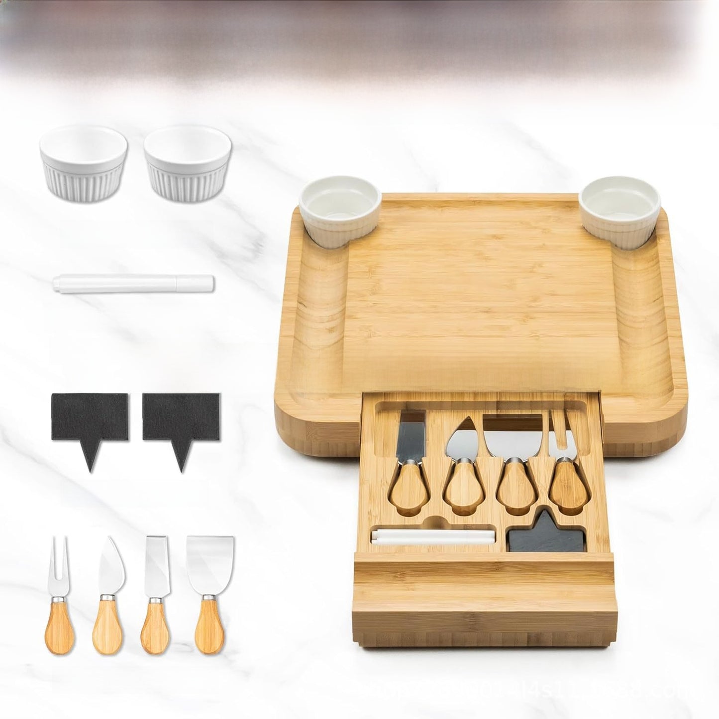 cutting board picnic fruit deli board