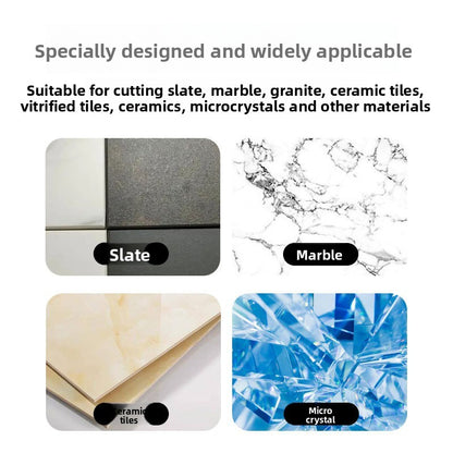 Cutting piece hole diamond saw blade