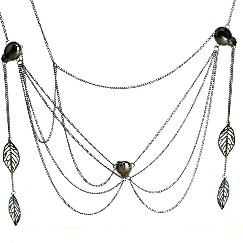 Cyberpunk Mechanical Style Facial Jewelry Set