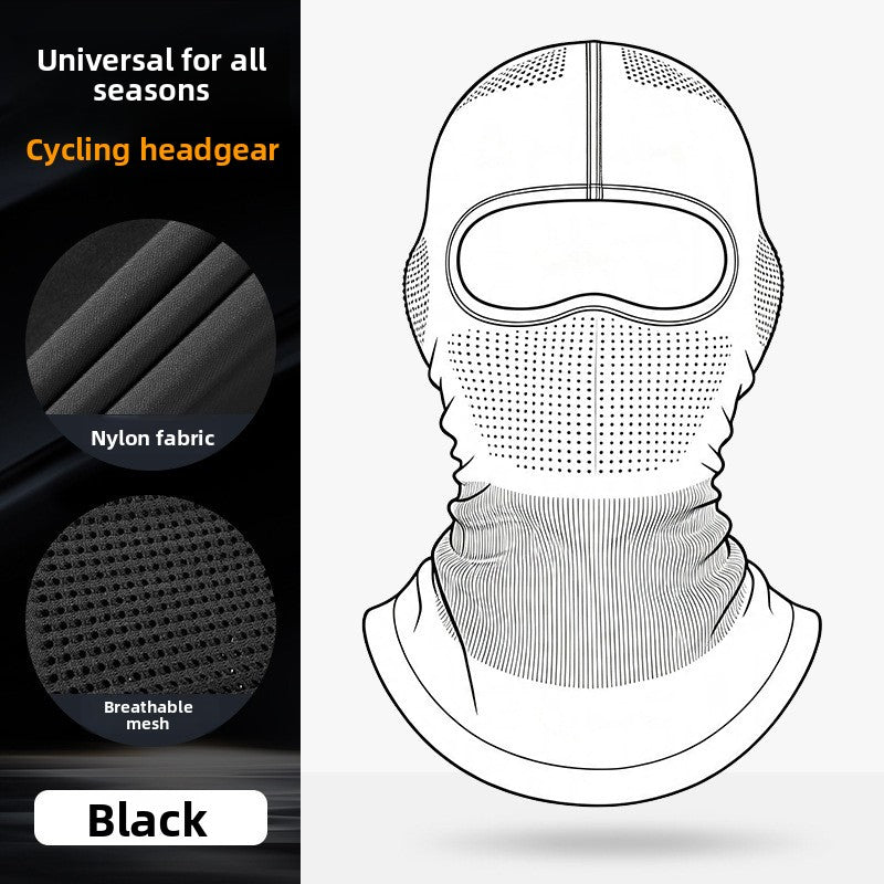 Cycling balaclava hat