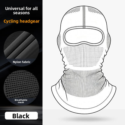 Cycling balaclava hat