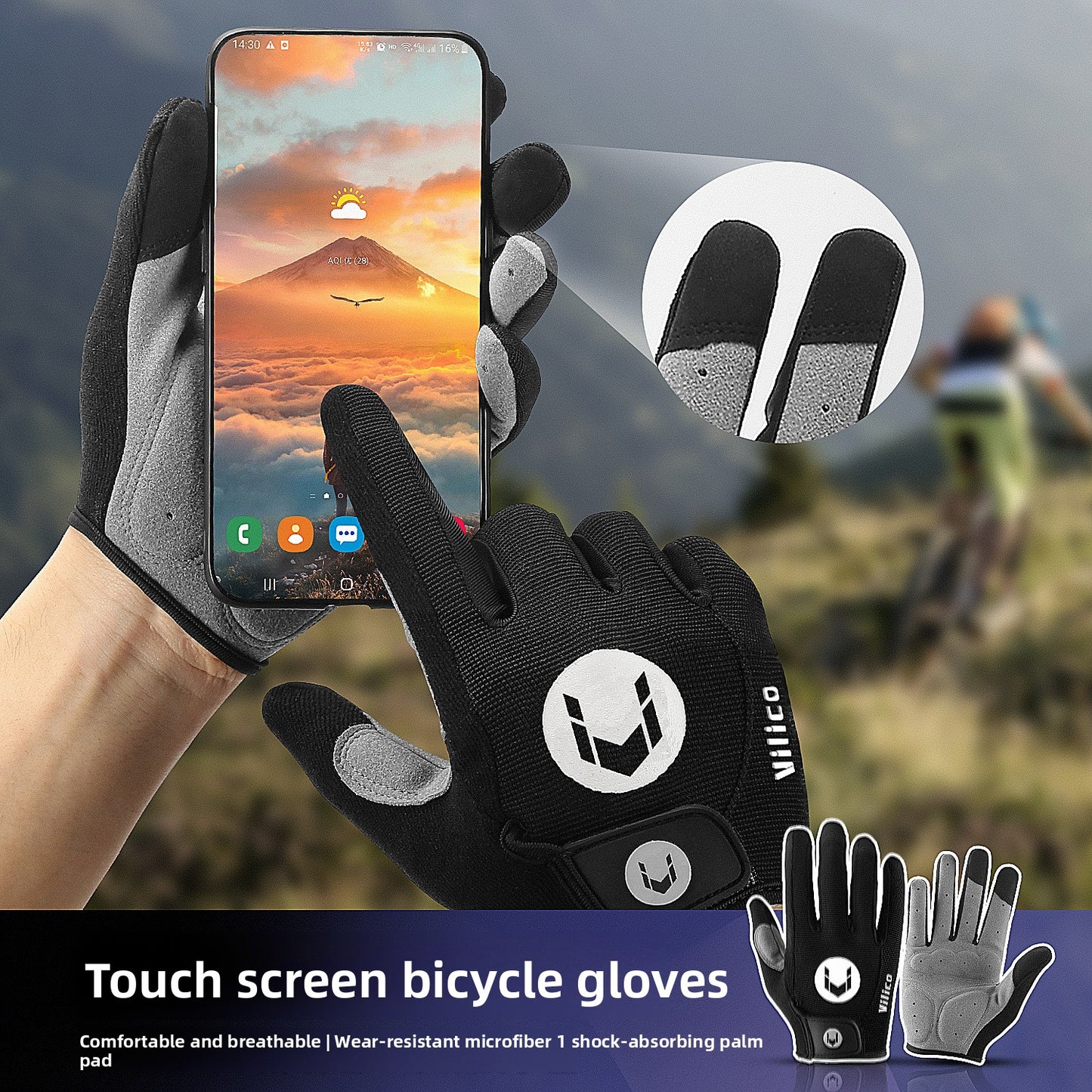 Cycling gloves