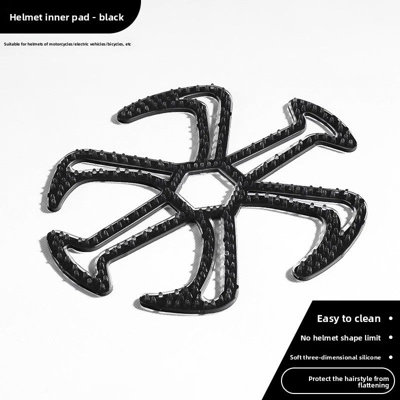 Cycling helmet liner