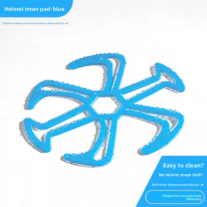 Cycling helmet liner