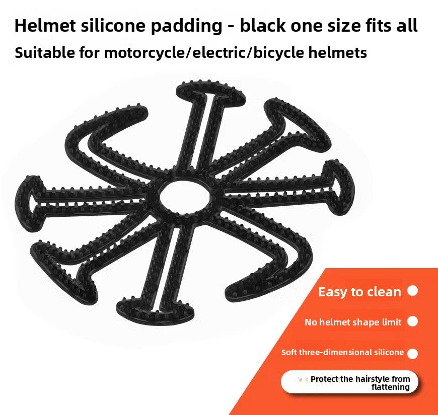 Cycling helmet liner