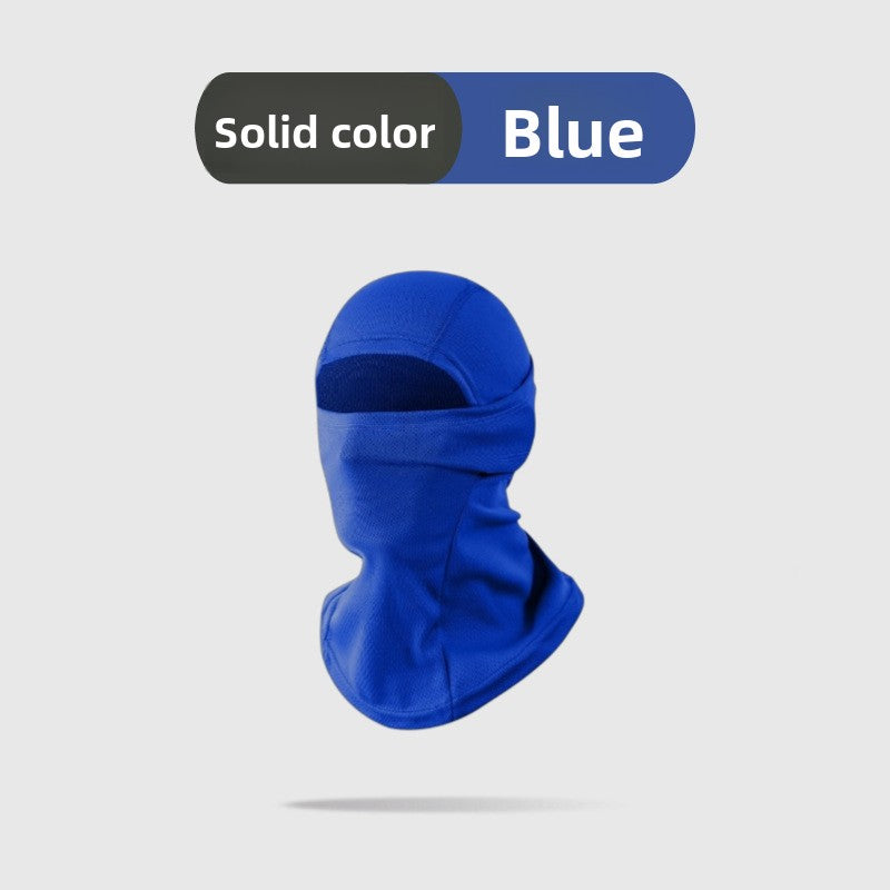 Cycling mask for sun protection, male