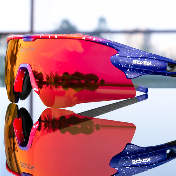 Cycling Sports Glasses with Interchangeable Lenses