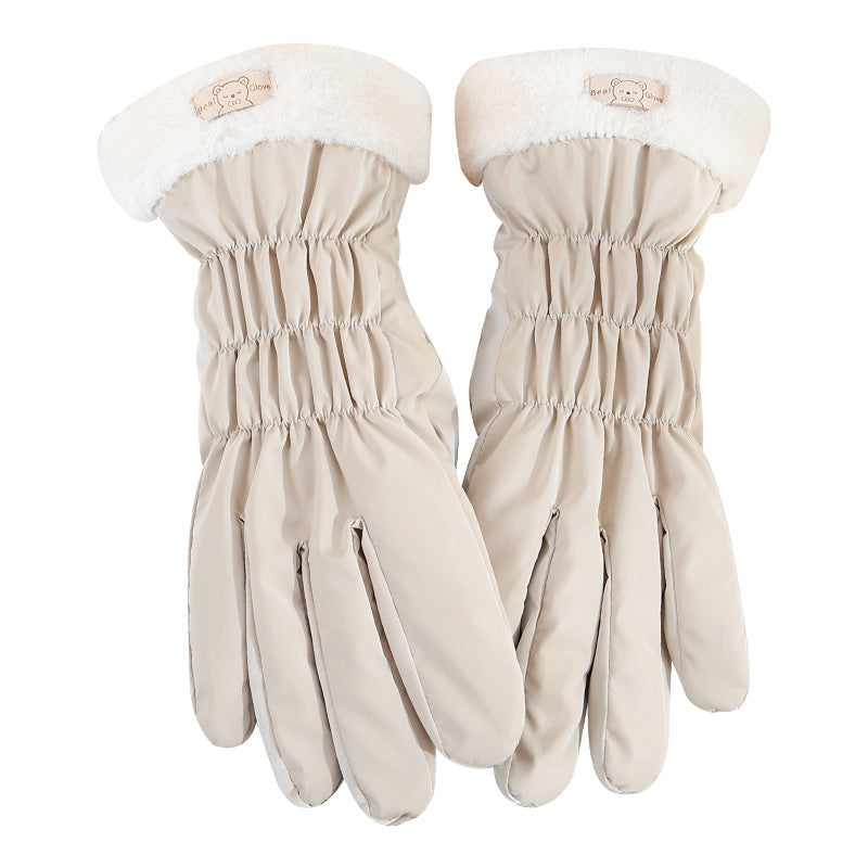 Cycling student ski gloves