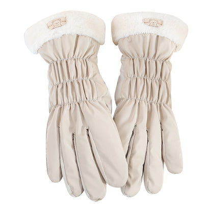 Cycling student ski gloves