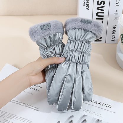 Cycling student ski gloves