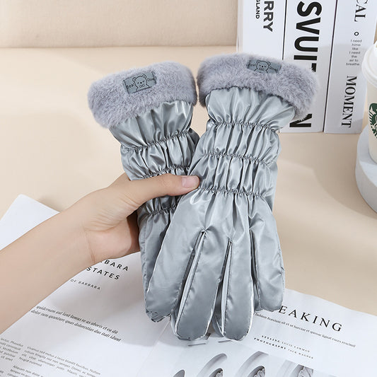 Cycling student ski gloves