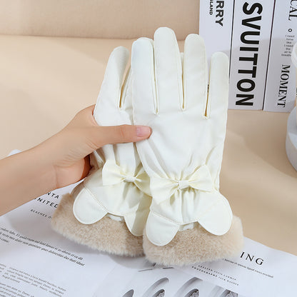 Cycling student ski gloves