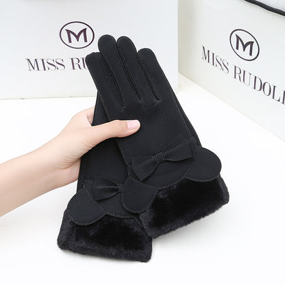 Cycling student ski gloves