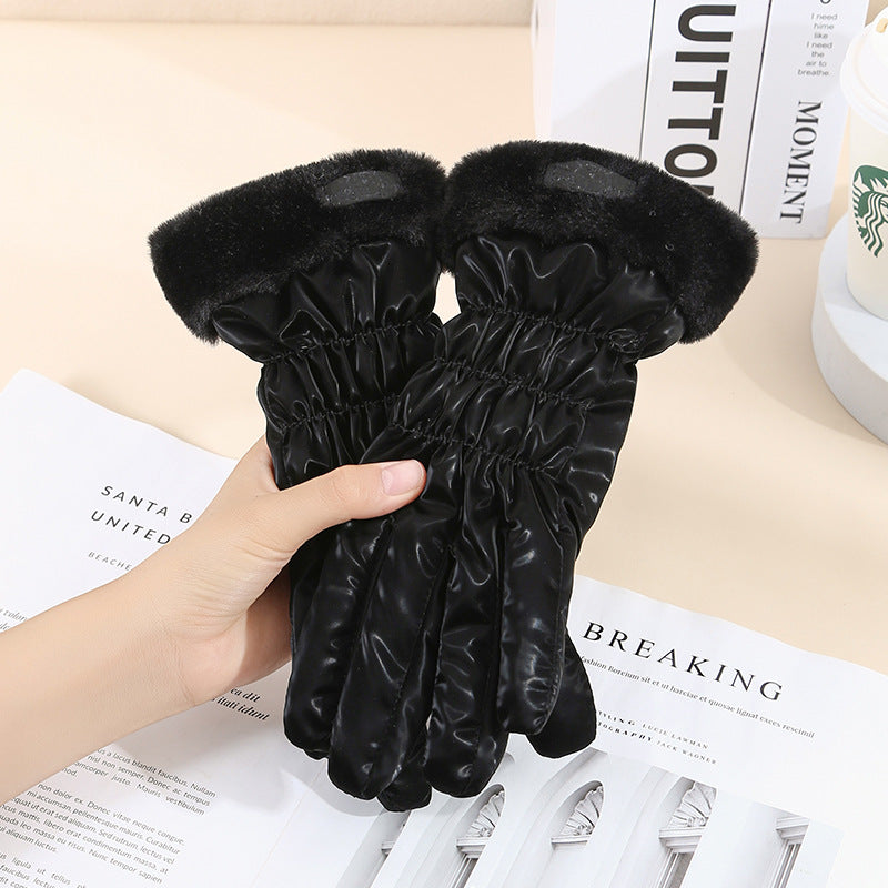 Cycling student ski gloves