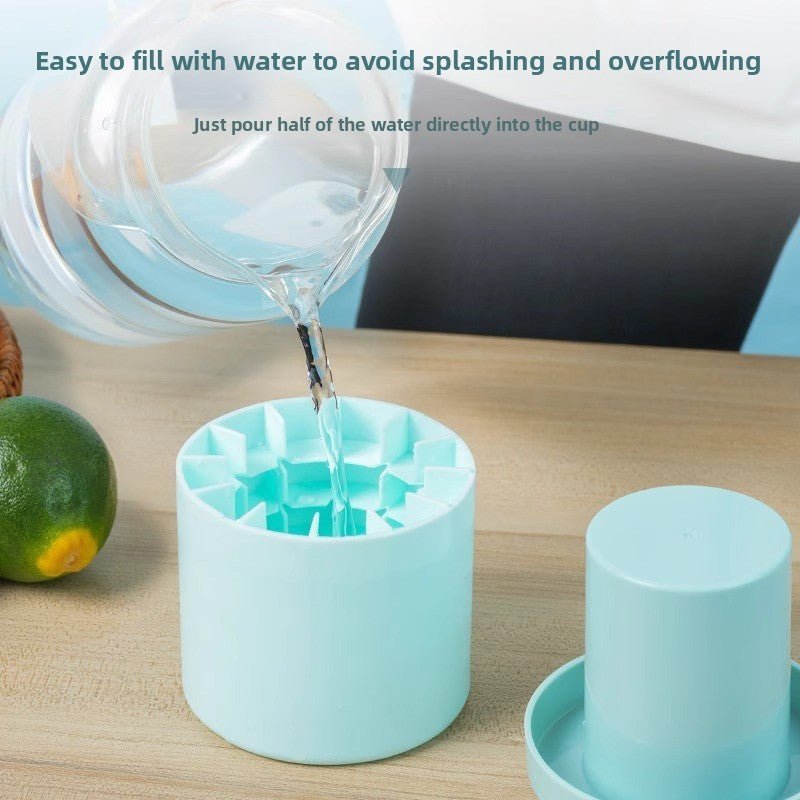 Cylinder Silicone Ice Cube Tray with Easy Release