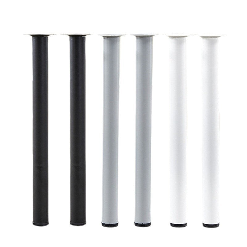 Cylindrical bracket table leg