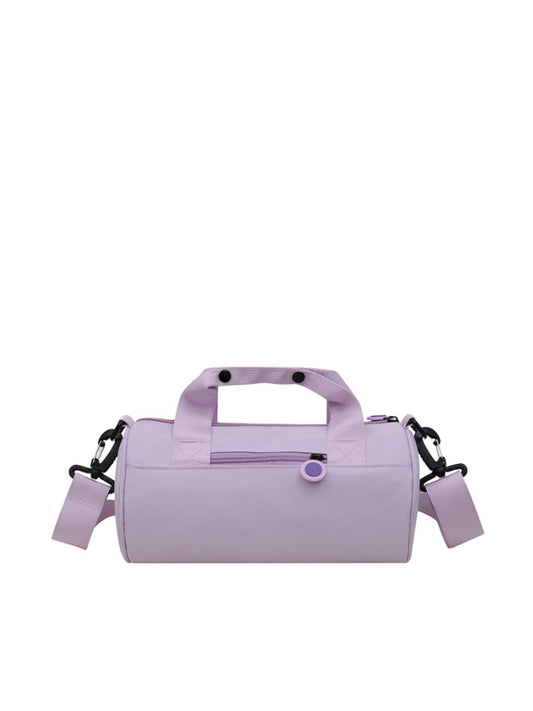 Cylindrical Cross-Body Travel Sports Bag