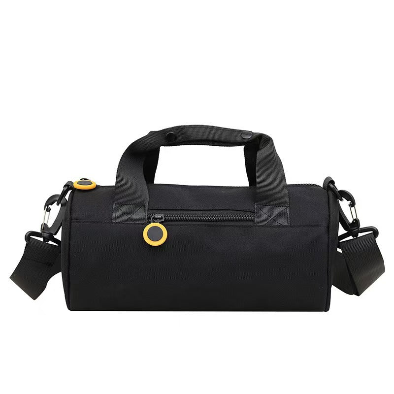 Cylindrical Cross-Body Travel Sports Bag