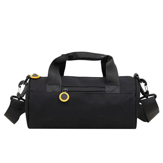 Cylindrical Cross-Body Travel Sports Bag