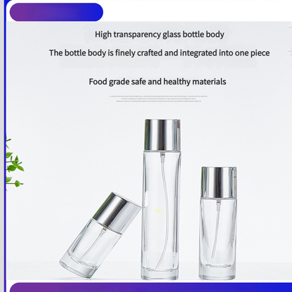 Cylindrical perfume bottle