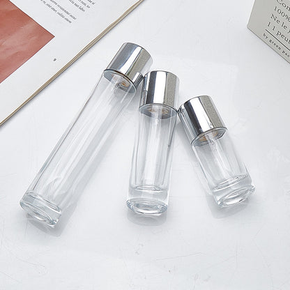 Cylindrical perfume bottle