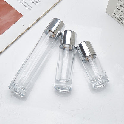 Cylindrical perfume bottle
