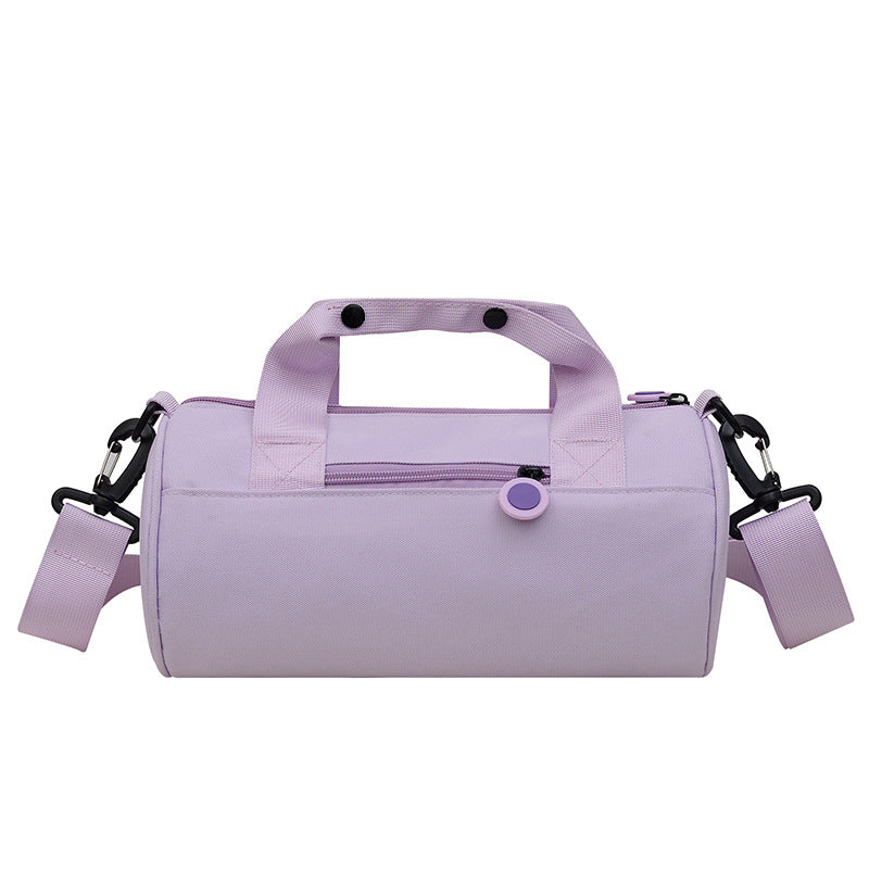 Cylindrical-Shape Travel Bag