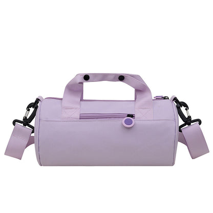 Cylindrical-Shape Travel Bag